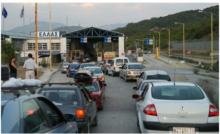 Grevë nga pala greke, pika kufitare Qafë Botë të hënën do të jetë plotësisht e mbyllur